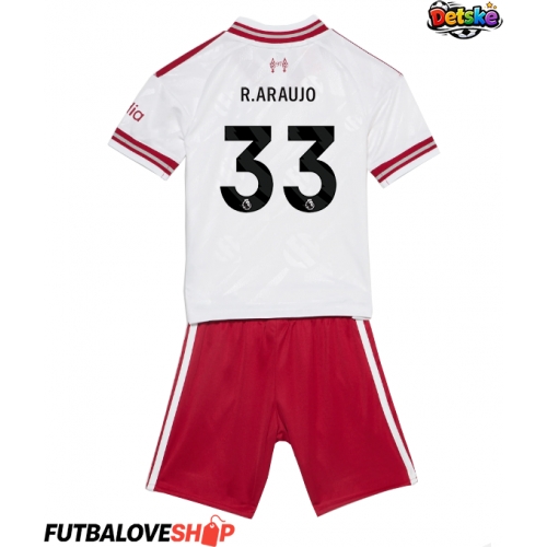 Dres Liverpool Ronald Araujo #33 Preč pre deti 2026-27 Krátky Rukáv (+ trenírky)